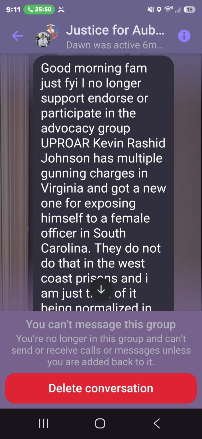 Jeanes attacks UPROAR and calls South Carolina charge new