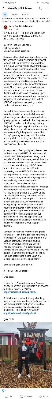 Rashid article about Jeanes transformation into informant